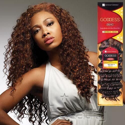 Sensationnel Goddess Remi Deep Wave 100% Human Hair Extensions *FREE SHIPPING*
