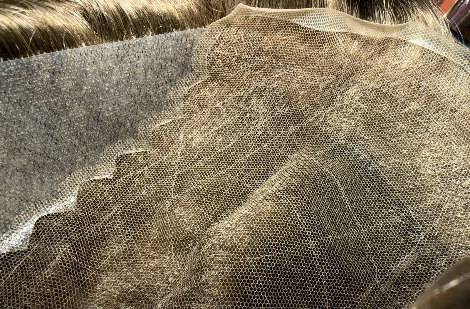 Swiss Lace Front with Thin Skin Back & Side Toupee Hair for Men