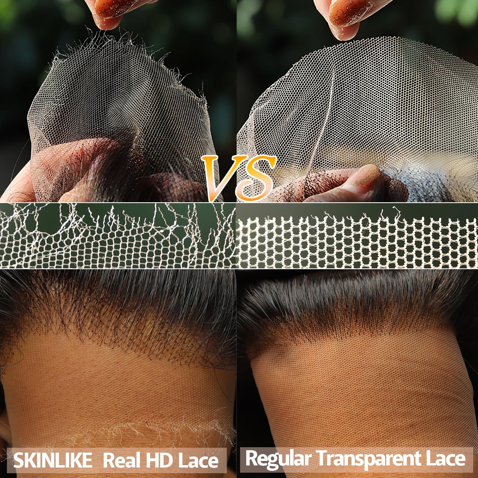 7×7 Skinlike Real HD Lace for Making 1 Pieces, 0.1mm Ultra-thin Swiss Lace Ne…