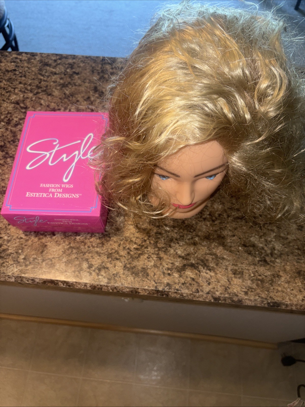 Tony Of Beverly Wig Blond 100% MODACRYLIC Golden Blonde