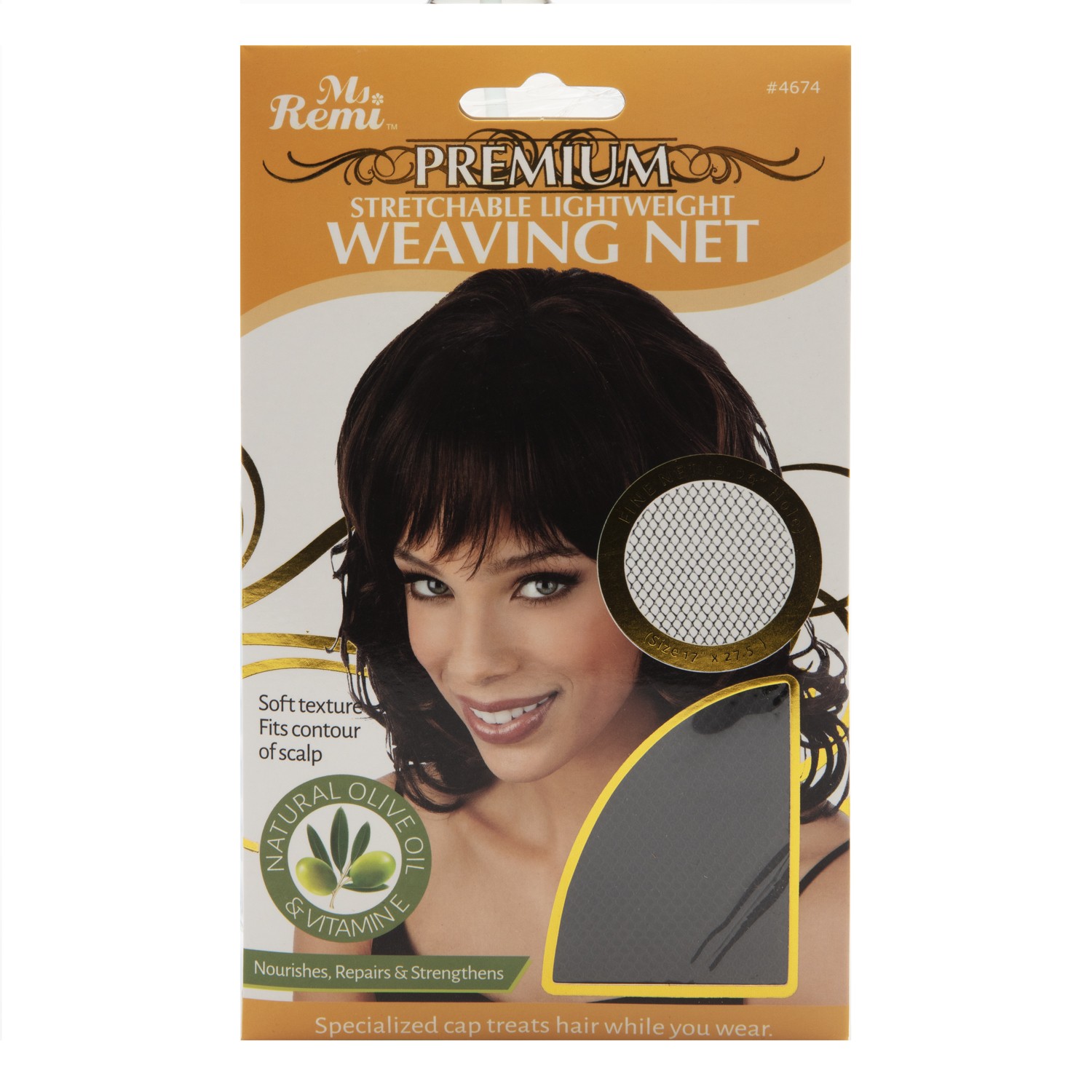 Annie Ms Remi Premium Weaving Net Black Light