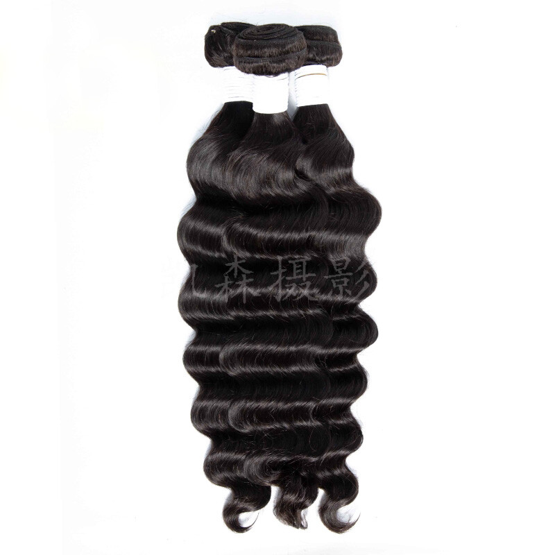 Brazilian 100% Human Hair Loose Deep Bundle 1 Piece Natural Color 10-30inch
