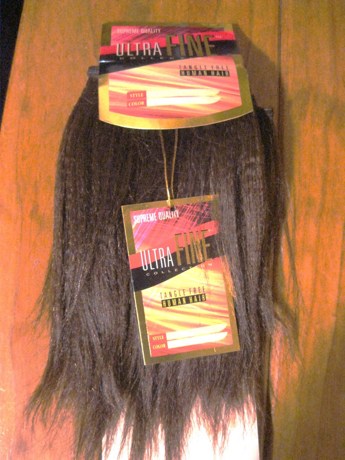 100% HUMAN HAIR Premium Crimped 6” – 8″ Weft Weave-sew-loop Soft & Tangle Free