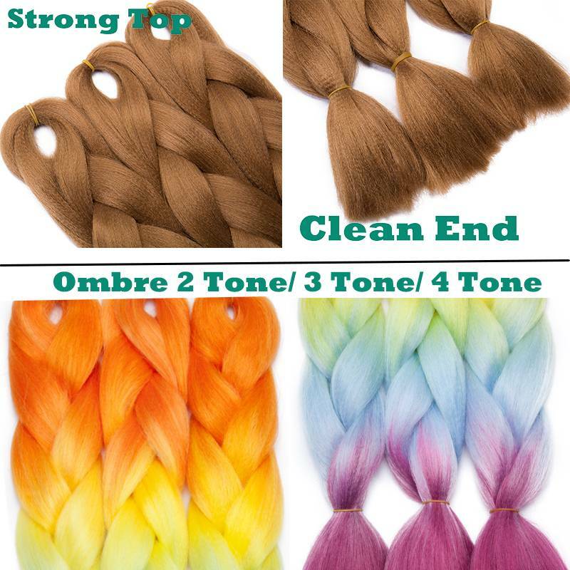 RUMI Hair JUMBO Braiding Hair 60cm Hair Extensions Crochet Synthetic Fiber Braid