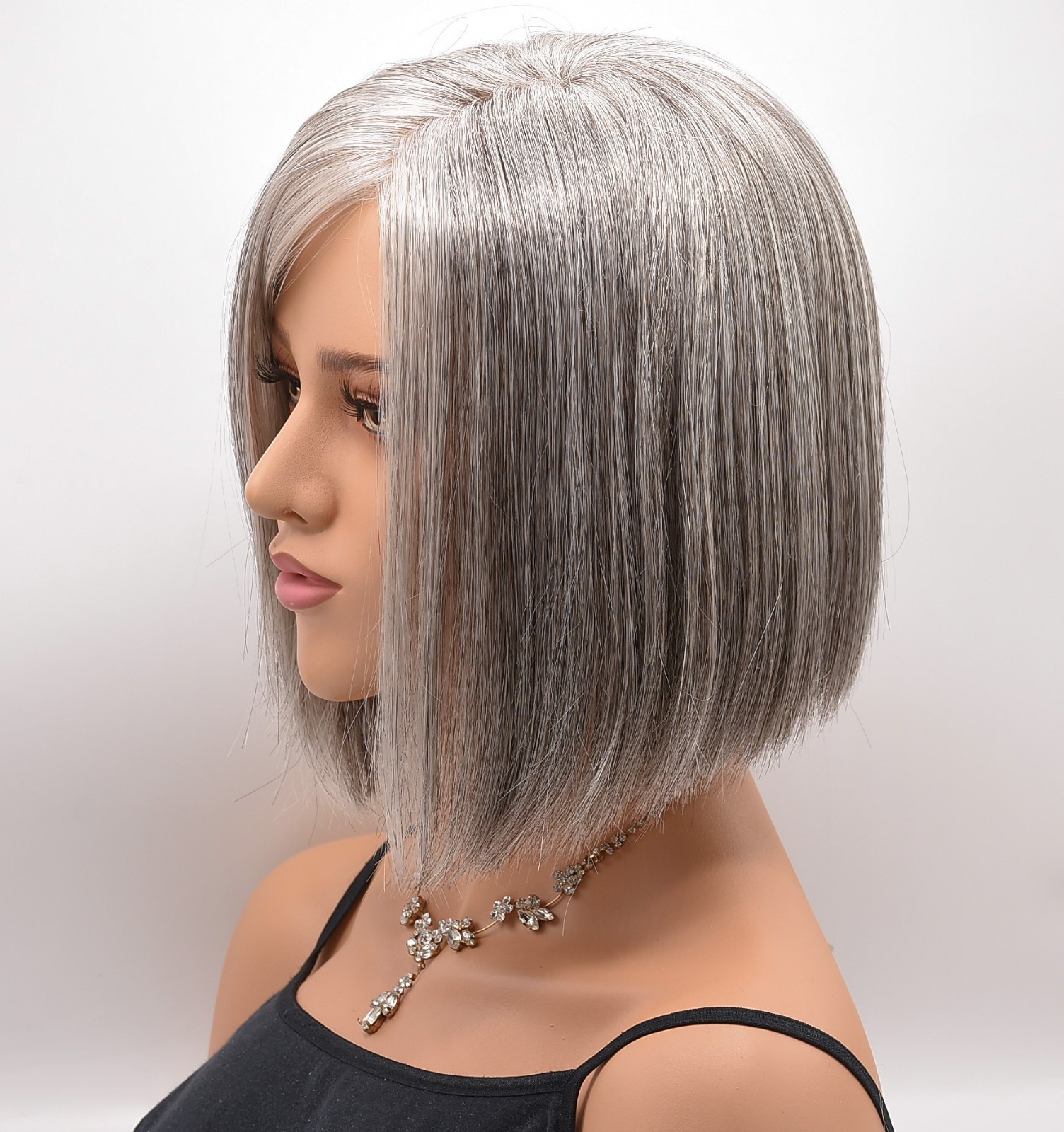 KAI Wig by RENE OF PARIS, *CLEARANCE!* Silver Stone, Lace Front + Mono Part