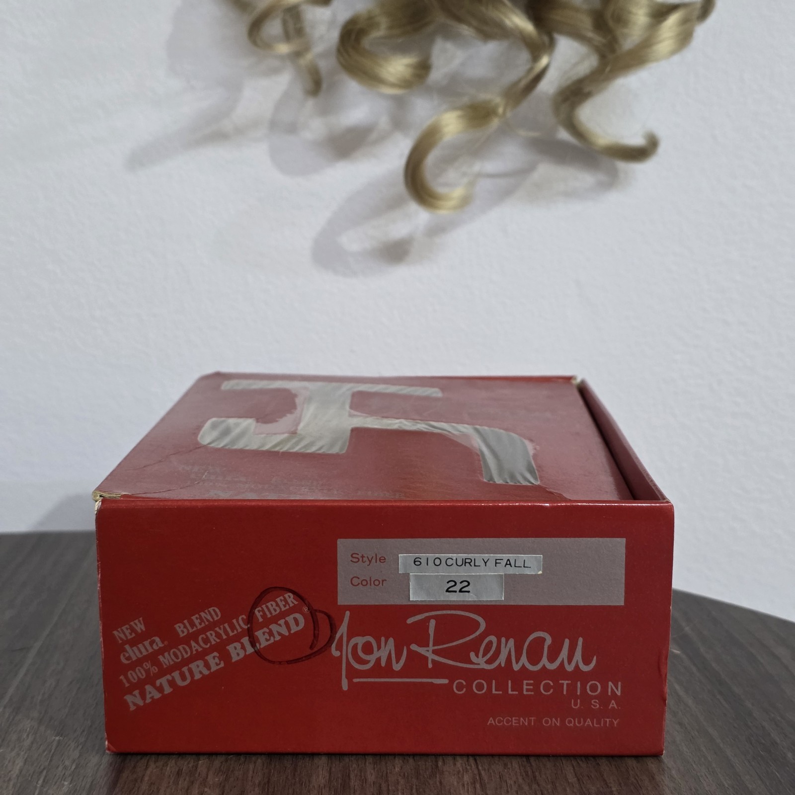 Lot of 15 Vintage Jon Renau Synthetic Wigs – Various Styles and Colors