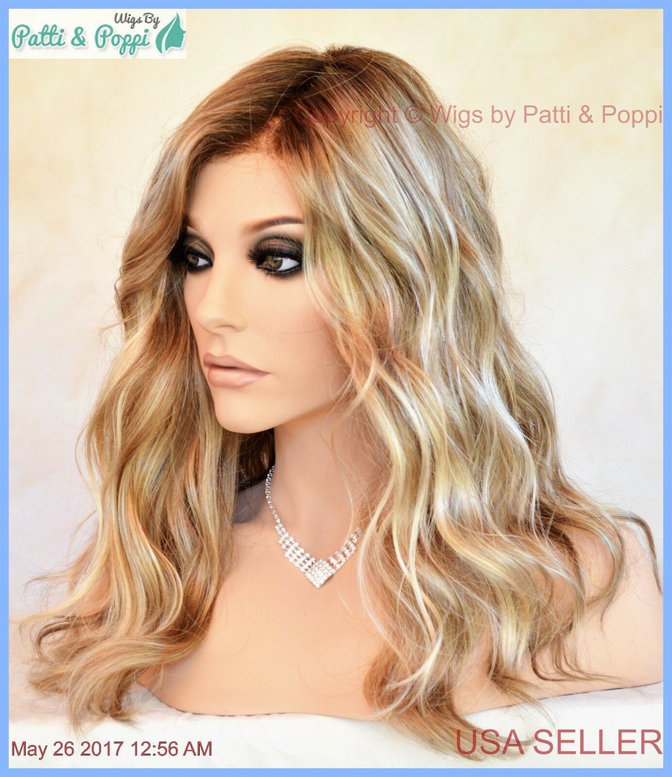 Sarah Jon Renau Lace Front Monotop Fully Hand Tied Wig 12FS8 | Authentic Renau