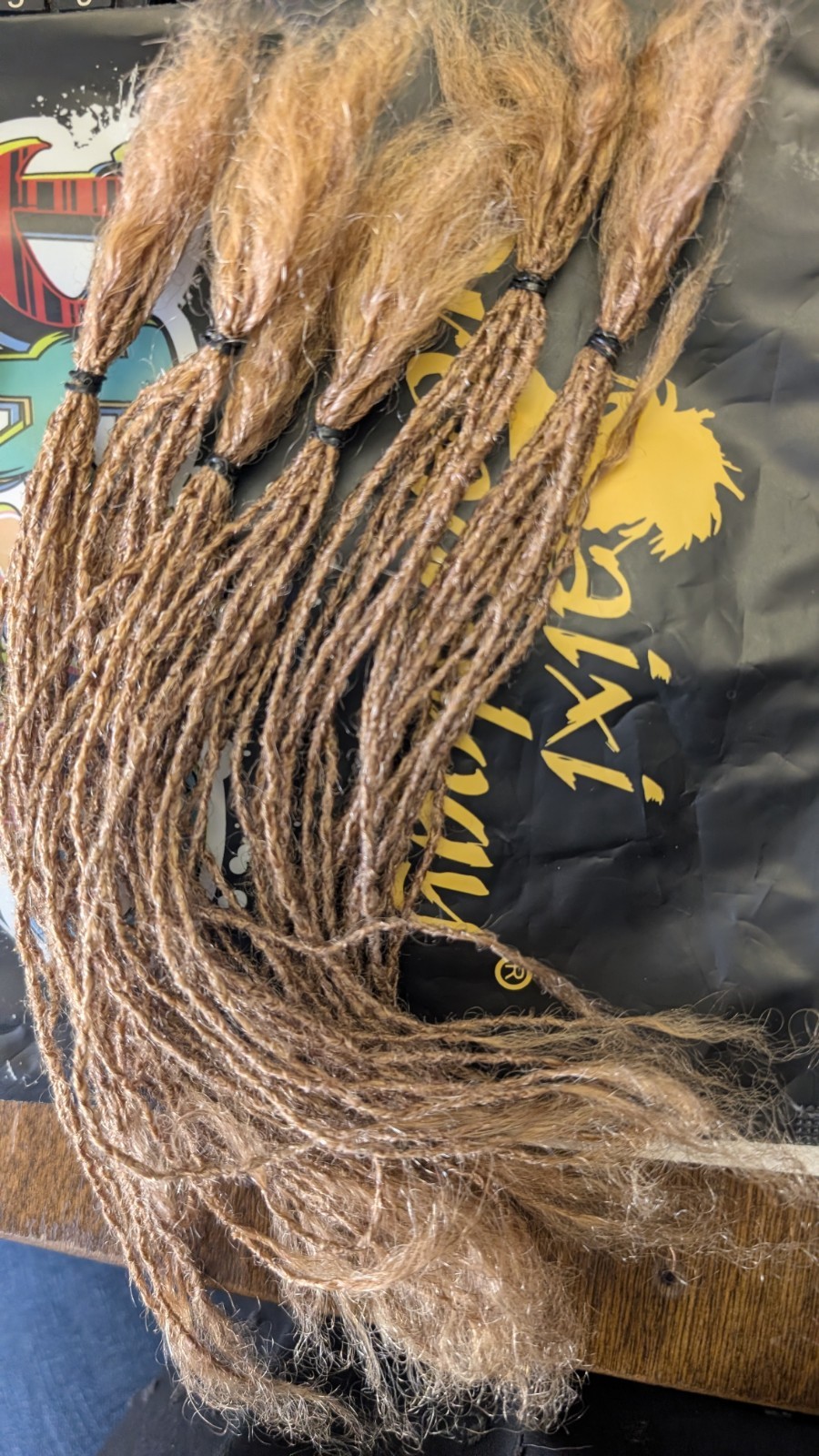 Daixi Dreadology Human Hair Sisterlocks Extensions 8 In. 60 Strand 6 Bundles