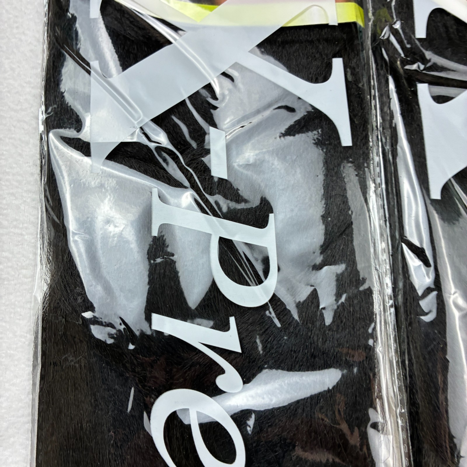 X-pression Premium 82″ Long Ultra Braid Hair 4 packs Color 1B Brushable NIP