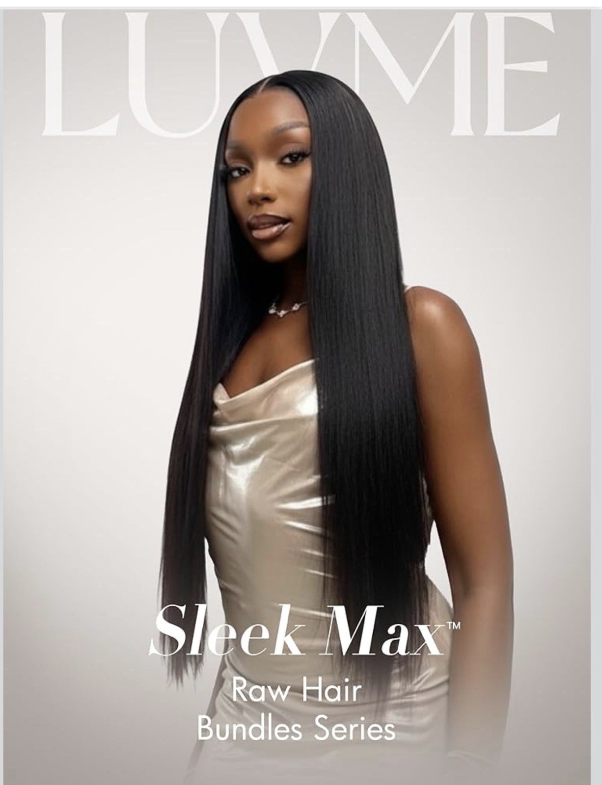 LUVME Human Hair Bundle 16 Inch Straight, 100% Virgin Unprocessed 15A Grade
