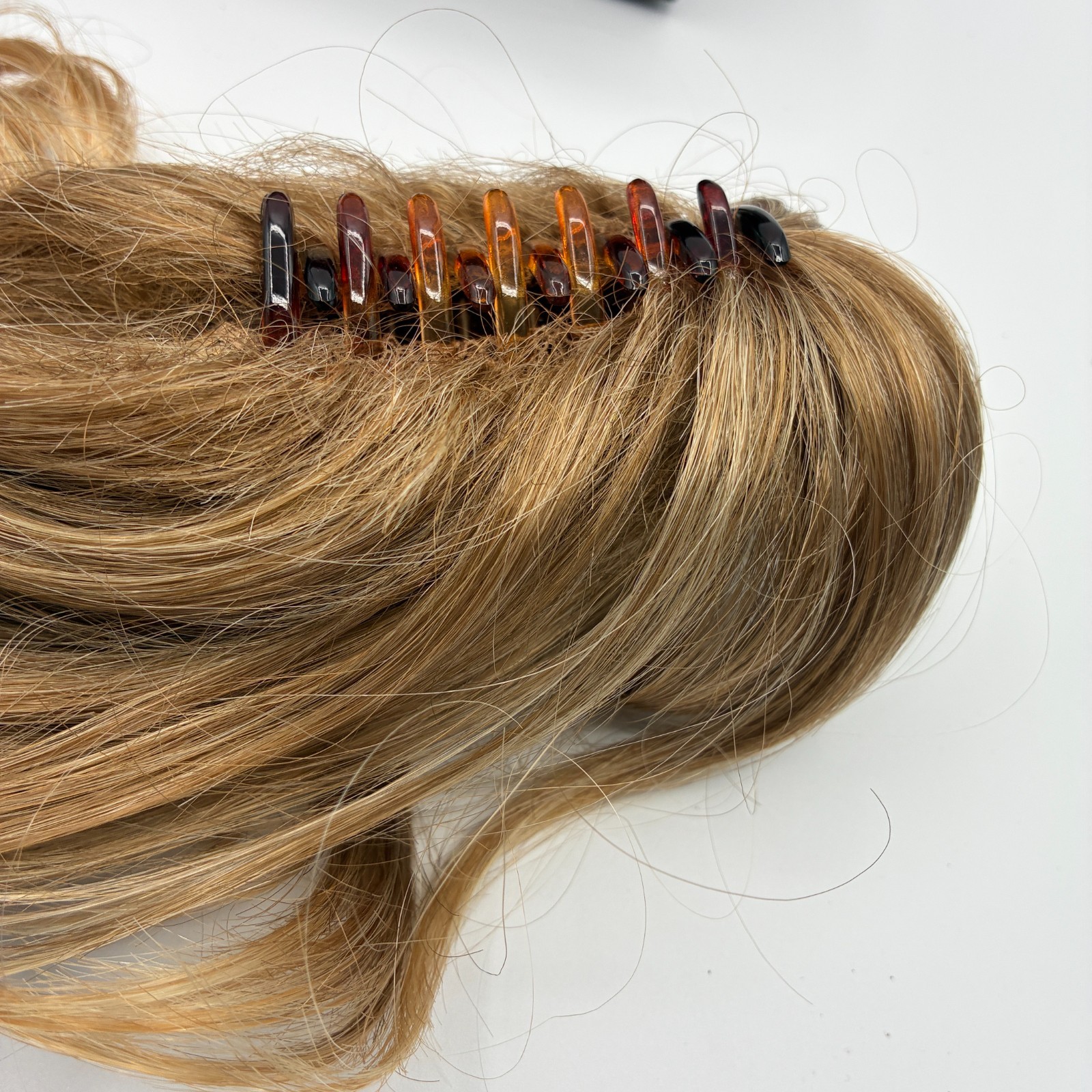 Tony of Beverly Lot of 2 Wigs Malibu Blonde Snappy Clip Ponytail Bun