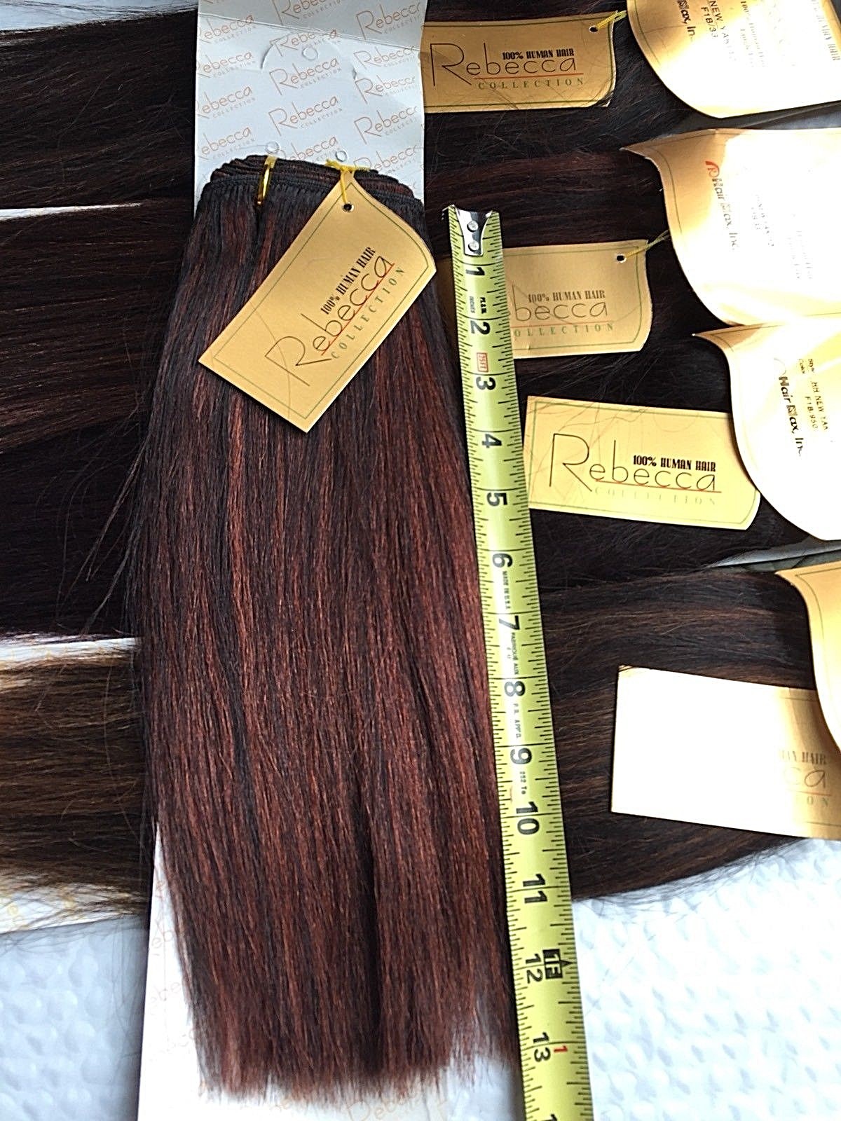 100% Human Hair For Weaving, 12″ Long Yaki Perm Style by Rebecca Collection!