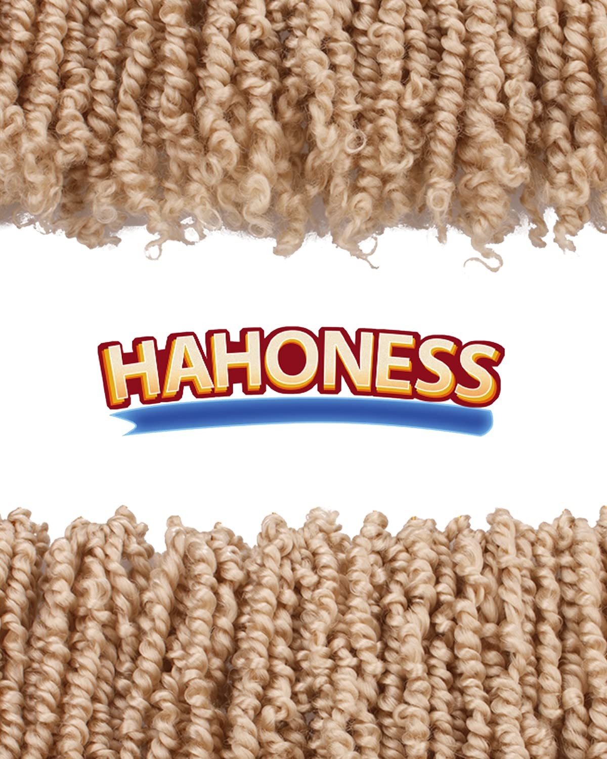 Hahoness 6 Inches 8 Packs Super Short Passion Twist Crochet Hair For Black