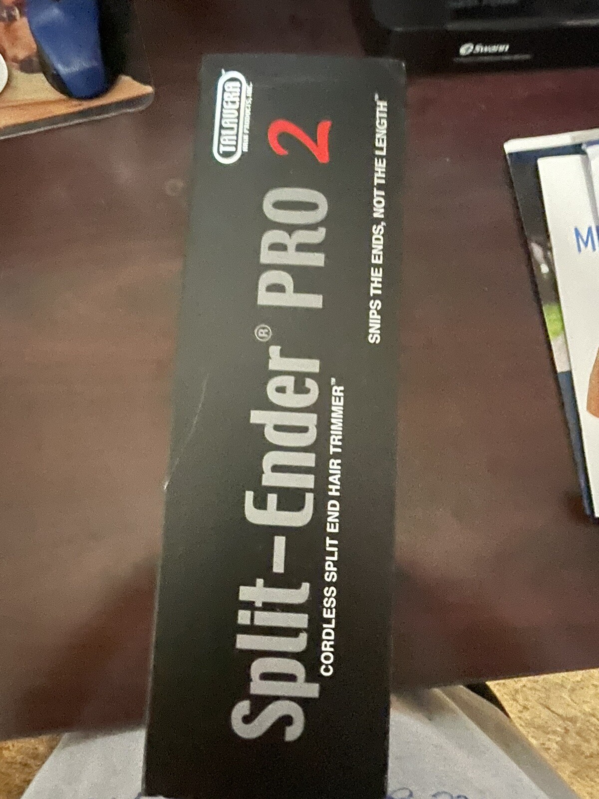 Splitter Pro2 Cordless SplitEnd Hair Trimmer With Case Pre-Owned Good Condition