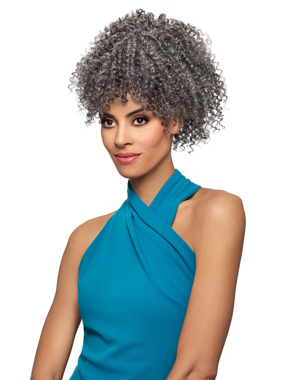 Foxy Silver DUET 9, BANG and PONYTAIL, Gorgeous Effortless Style,