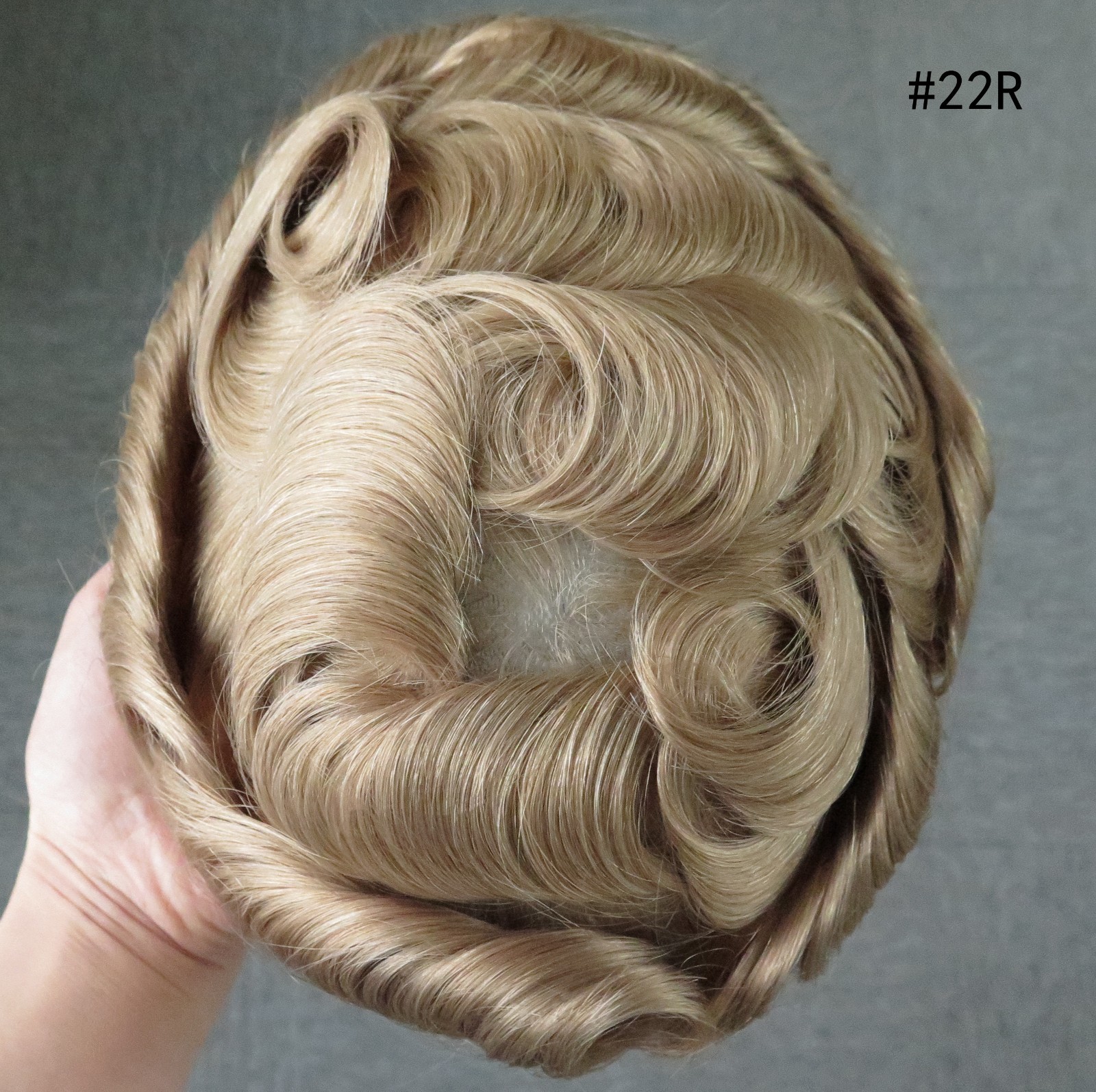 Toupee For Mens Human Hair Replecement System Lace Skin MONO Durable System Hair