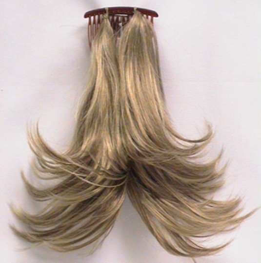 STRAIGHT HAIR FOXTAIL HAIRPIECE W/ BENDABLE WIRE EXTENSIONS HAIRDO PONYTAIL BUN