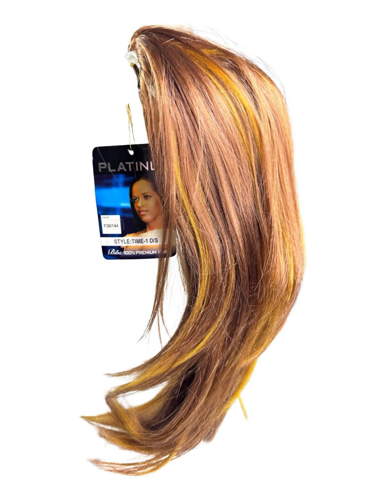 Biba 17” Platinum Draw String Pony Tail Hair Extensions – Time-1 D/S F30/144