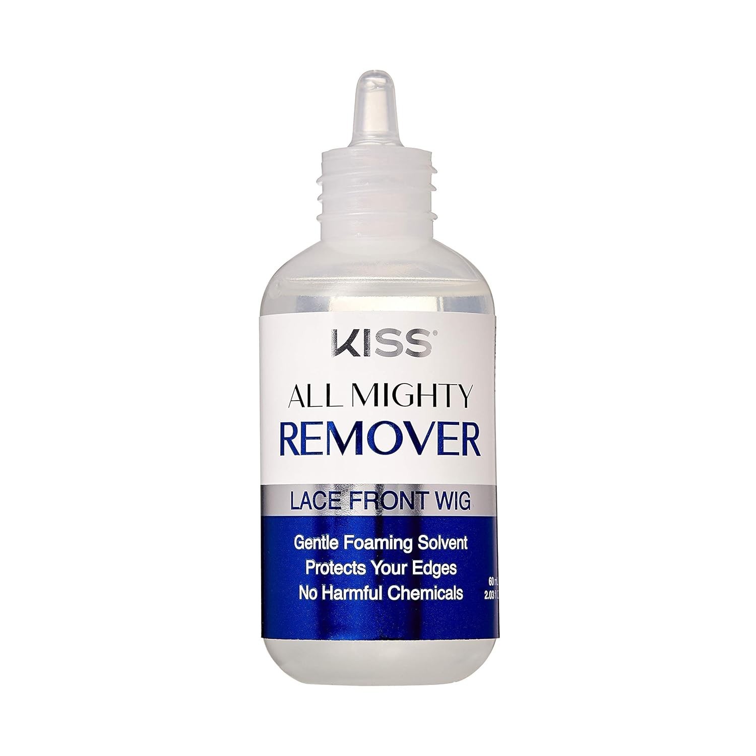 KISS Red All Mighty Lace Front Wig Remover- Gentle Foaming Solvent, Protect Y…