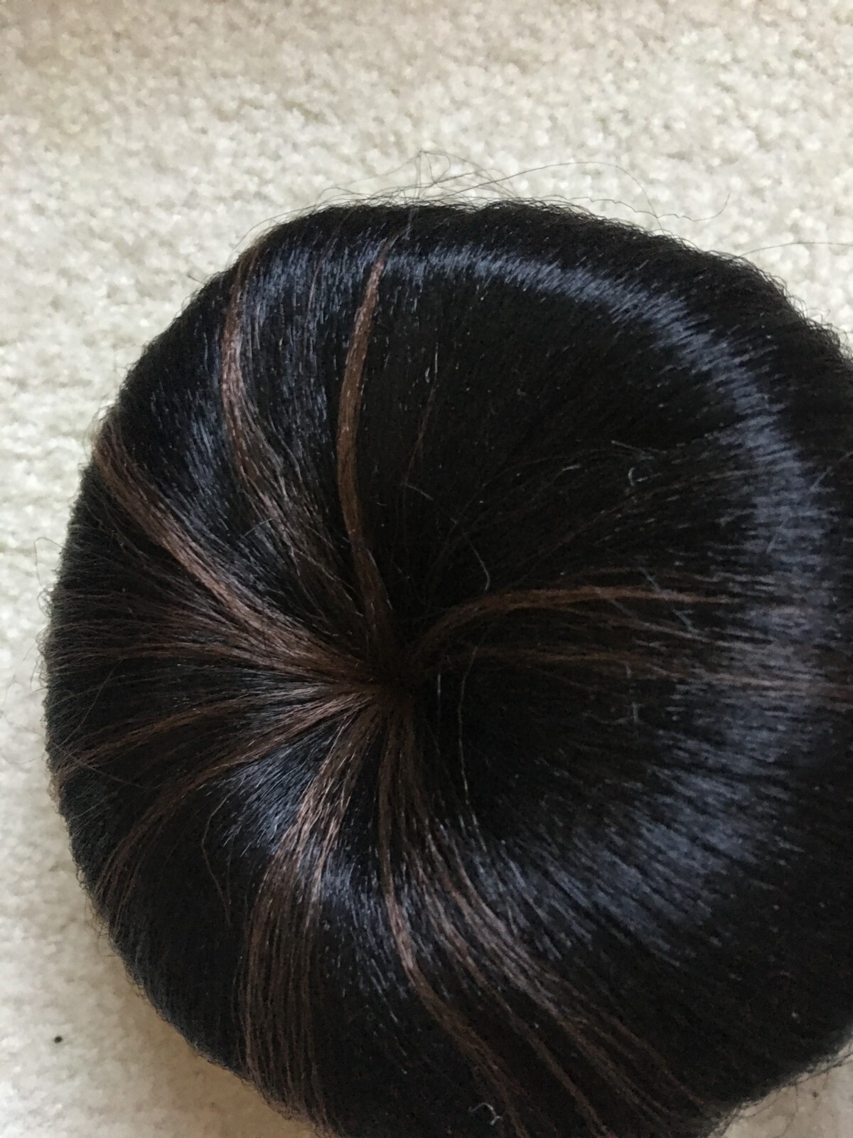 MasterPiece Round Apple Style Retro Buns High Chignon Updo Hair Holder Extension
