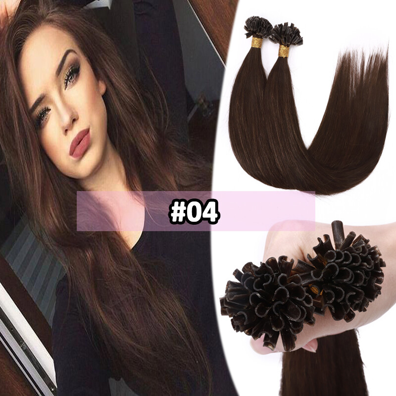 CLEARANCE Nail U Tip Extensions 100% Remy Real Human Hair Keratin Bondings 150G