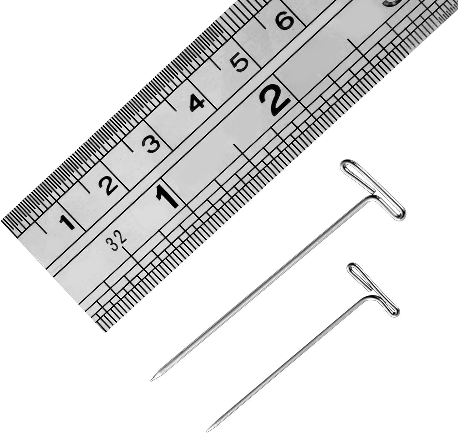 100PCS High-Quality Mannequin Pins for Wig Heads – 1.5 & 2 Inch Durable Iron