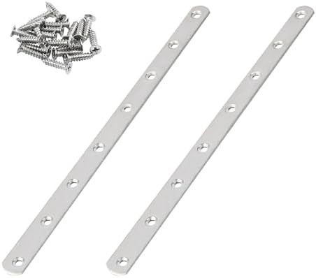 11.5 Inch Stainless Steel Straight Brace, Flat Straight Support, Repair Fixed Br