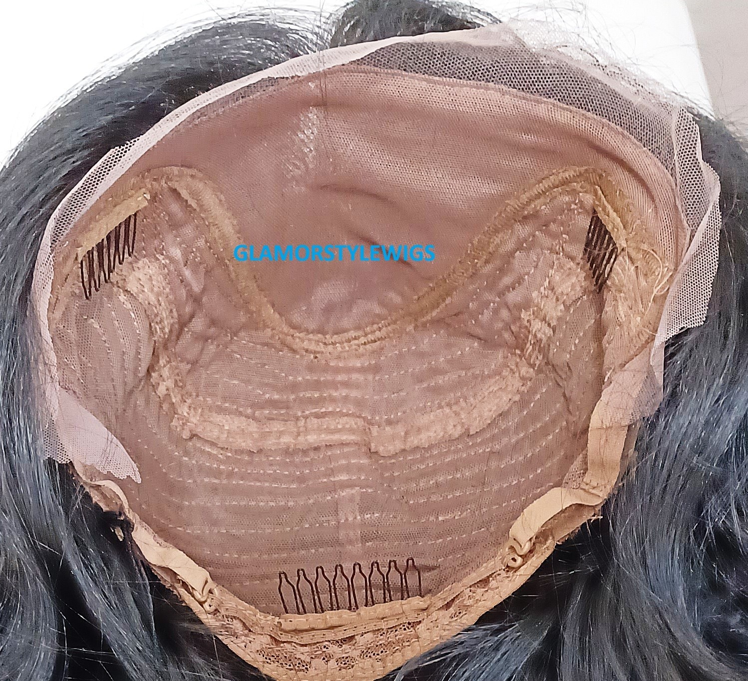 30″ FREE PART LACE FRONT FULL WIG LONG WAVY LAYERED OFF BLACK #1B HEAT OK NWT