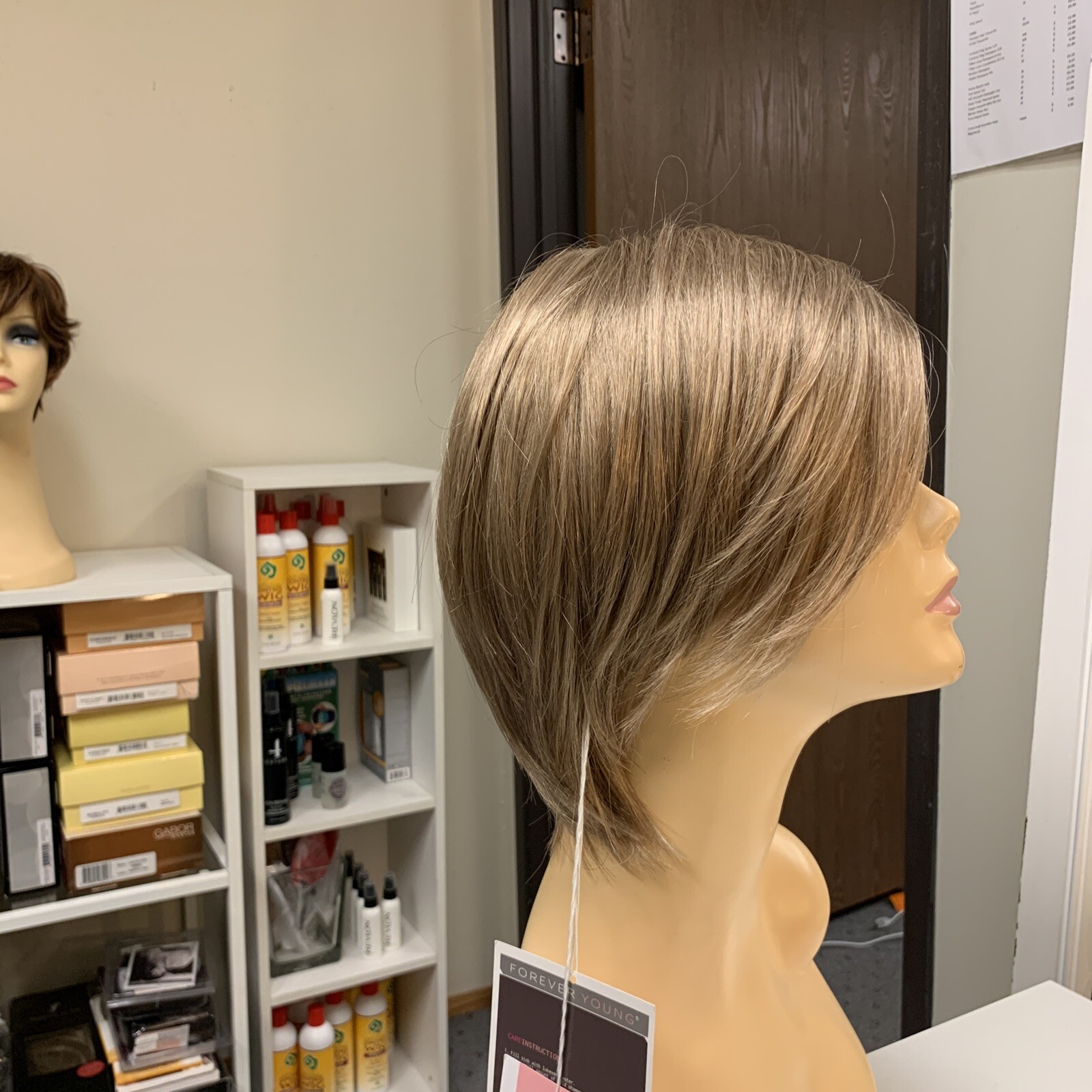 Forever Young MODERN EDGE Shag Short Synthetic WIG, Ashley Blonde