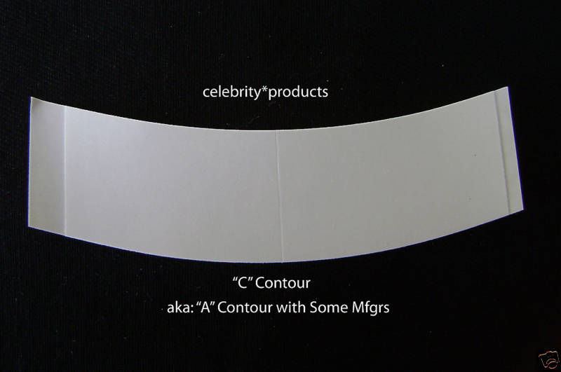 Walker 3M 1522 Hairpiece Tape 360 Pc C Contour Poly Wig Toupee 10 Packs PRIVATE