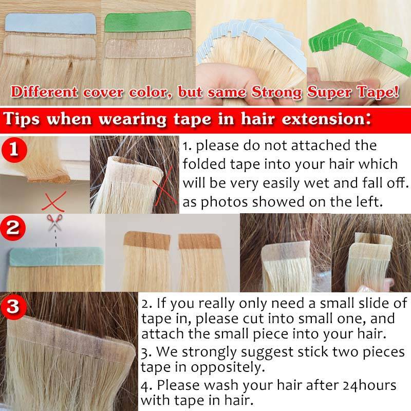 US Hair Tape for Tape in Hair Extensions Glue Super Adhesive Tapes Replacement