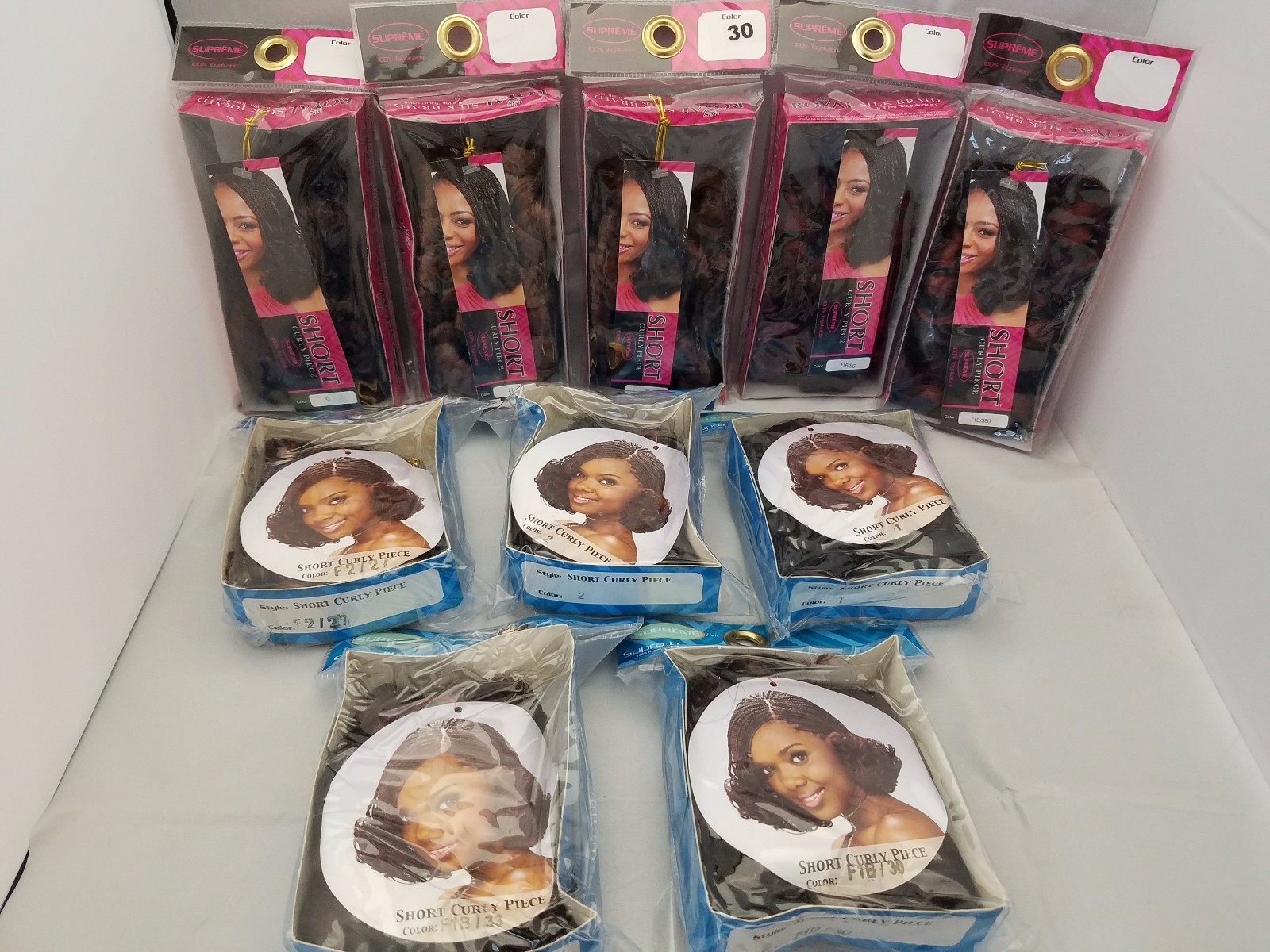 Supreme Hair Short Curly Piece (Supra Hairpiece Collection) Hair Extension