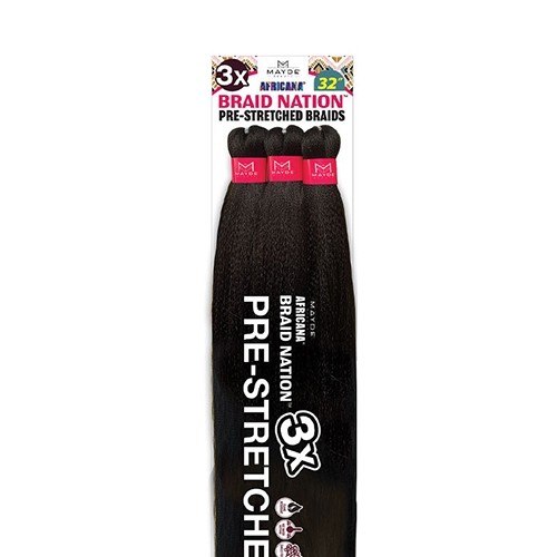 Braiding hair – 3X BRAID NATION 32″