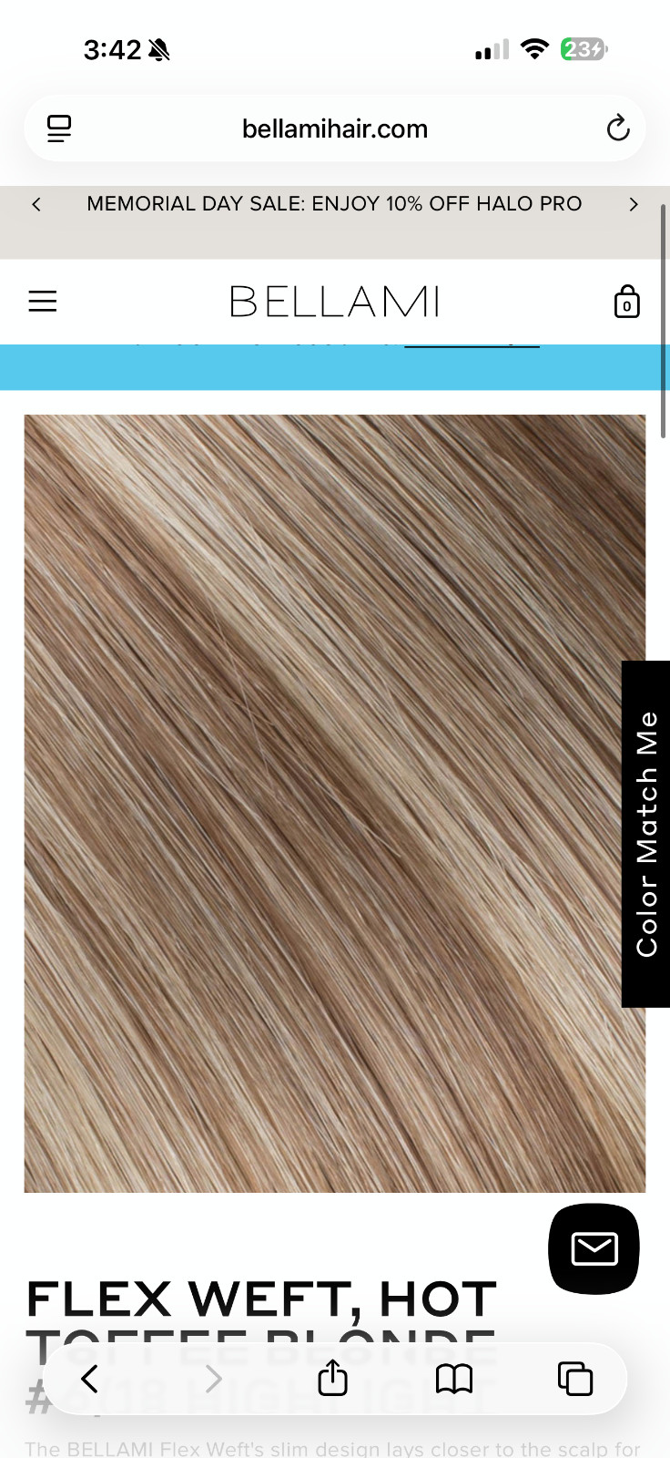 Bellami Flex Weft human hair ALL TYPES OF BLONDES (ALL 24 INCHES 175 G)