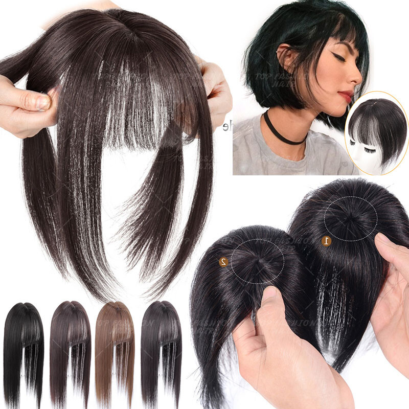 Russian Human Hair Mono Silk Women Topper REMY Hairpiece Toupee Wigs FULL 130%