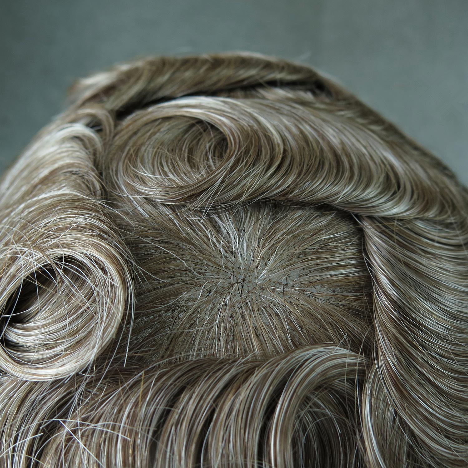 Men Toupees Human Hair Replecement System Full Swiss Lace Gent Hairpieces #1740