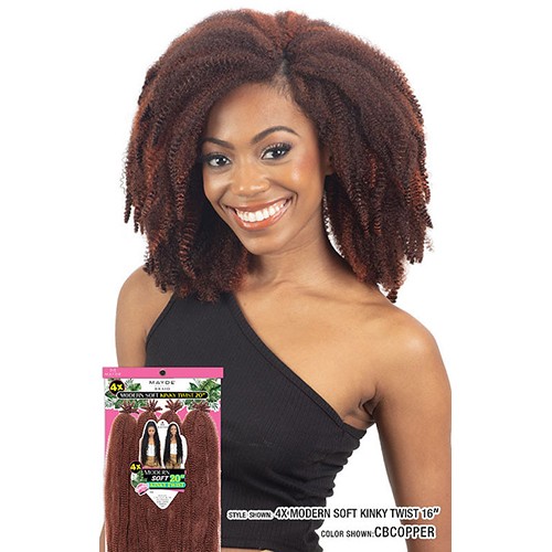 Mayde 4X Modern Soft Kinky Twist 20″