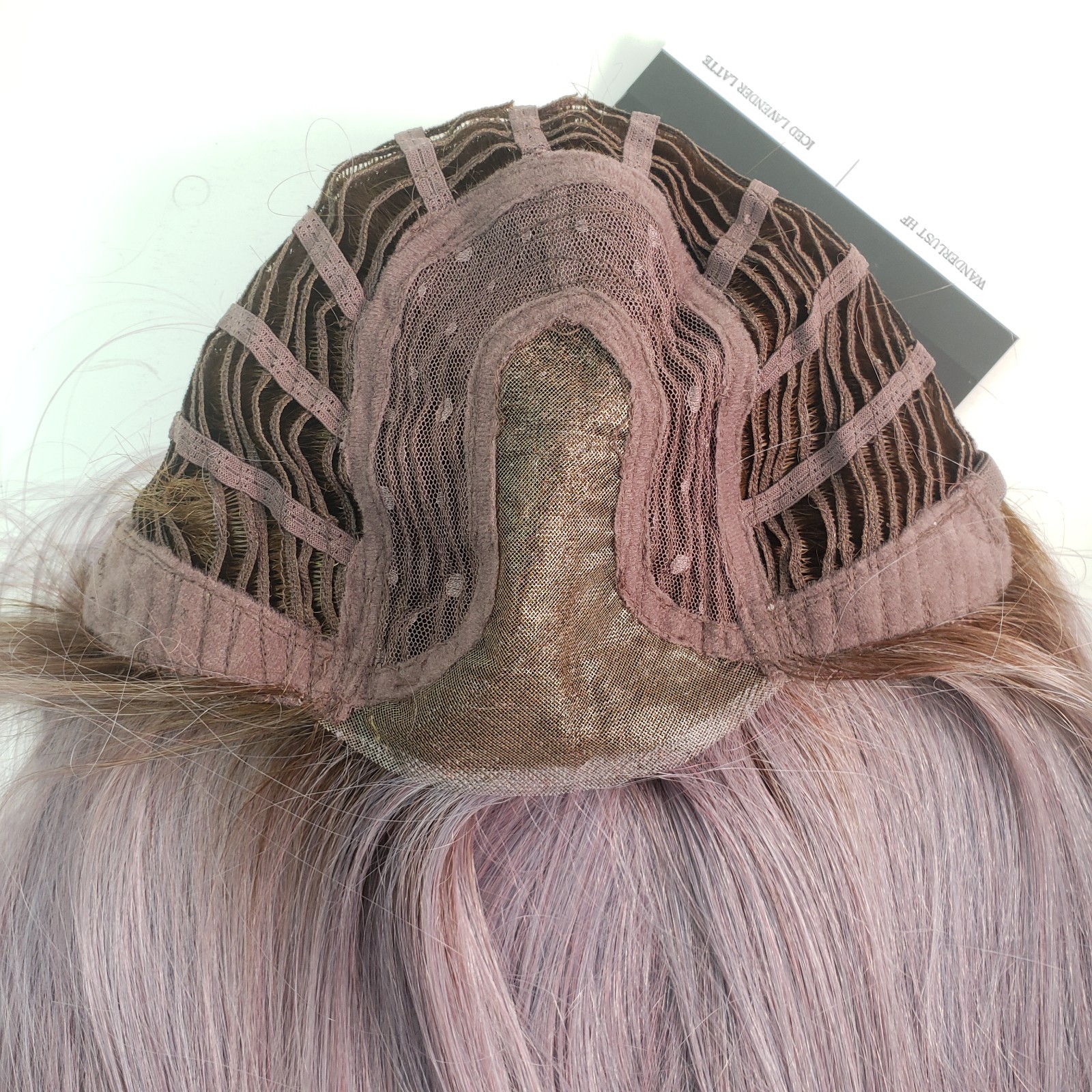 Belle Tress Wanderlust Wig Iced Lavender Latte NEW w/tags LACEFRONT MONOPART 1