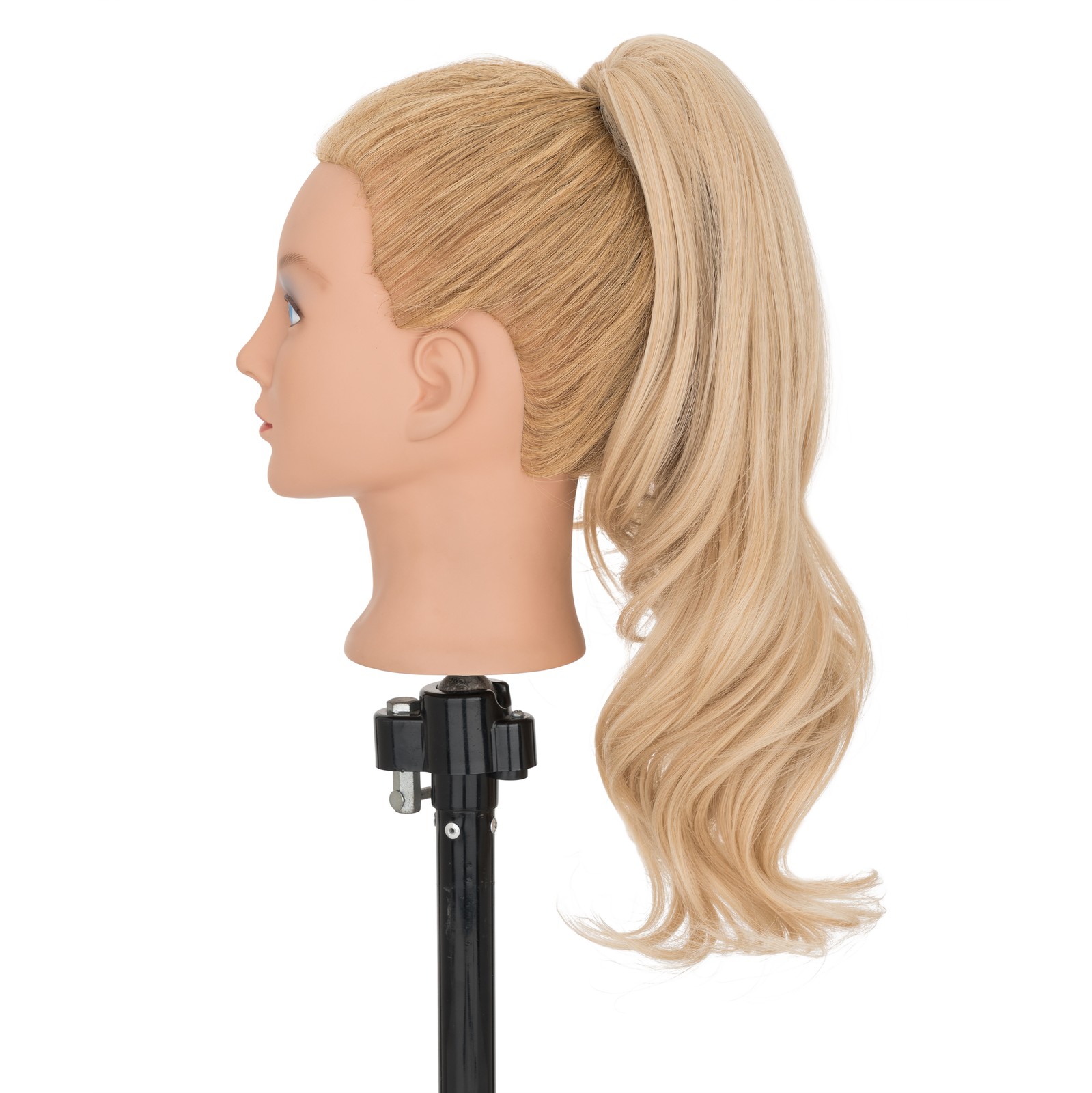 Long Jaw Claw Clip In Ponytail Curly Wavy Hair Extensions Natural As Human Hair