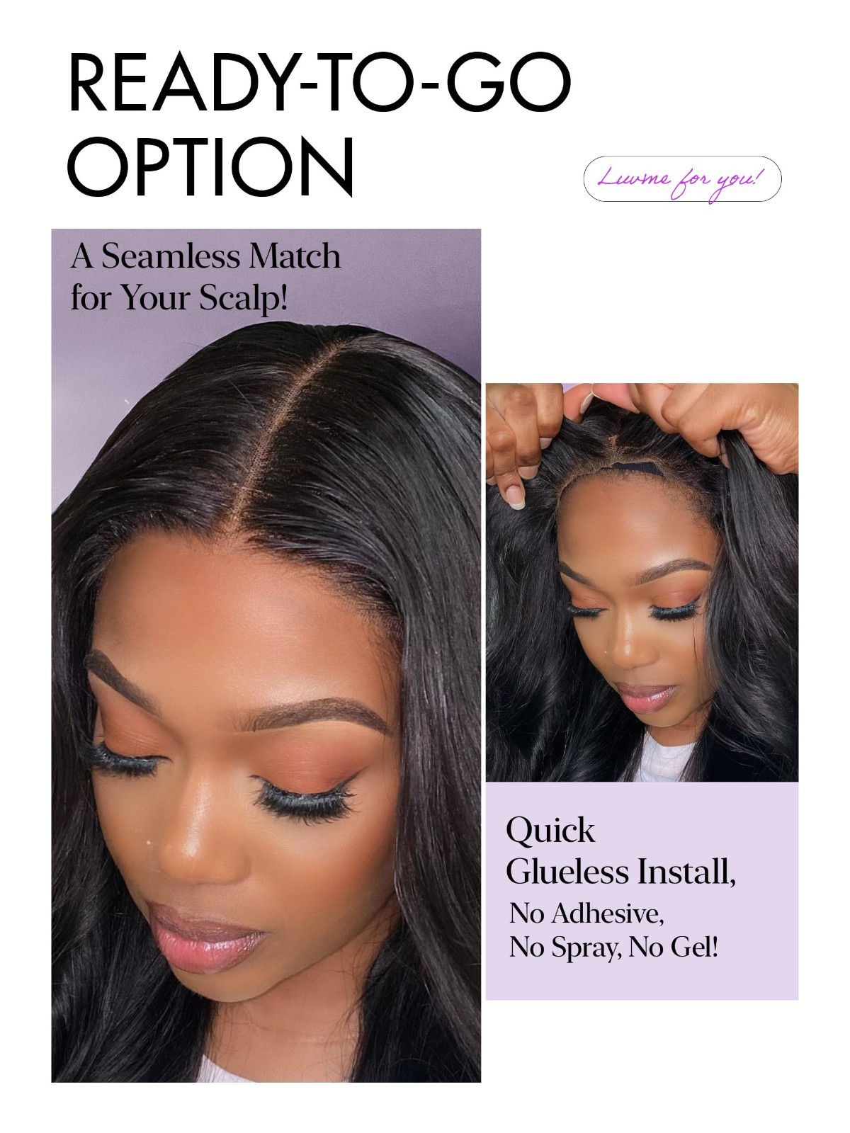 All-Day Comfort Loose Body Wave Lace Front Wig – 5×5 Human Hair, Glueless, Pre-P