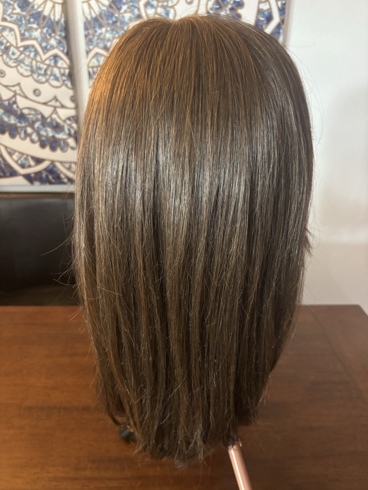Lace Front Free Part Wigs For Every Woman Synthetic Brunette Wig