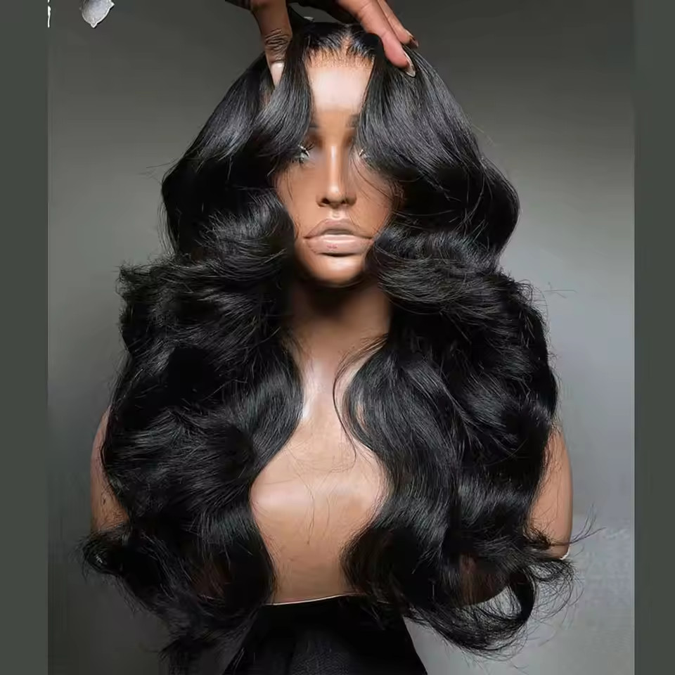 Glueless Wig Body Wave Human Hair Wigs Pre Cut 13×6 HD Lace Frontal Wigs Curly