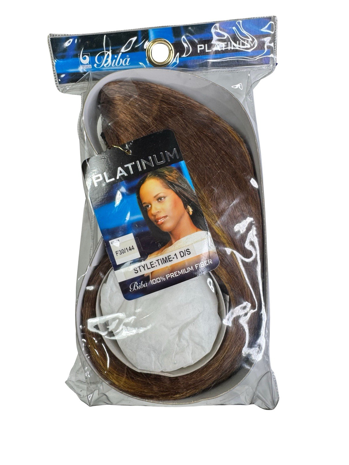 Biba 17” Platinum Draw String Pony Tail Hair Extensions – Time-1 D/S F30/144