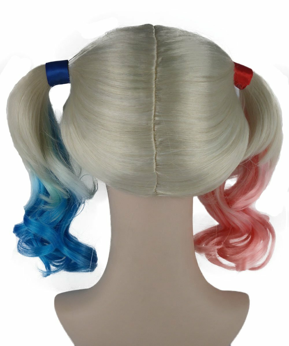 Suicide Womens Wig, Multi-color Cosplay Wig, Premium Breathable Capless Cap,