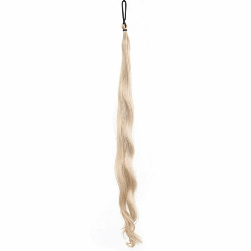 All-in- Messy Bun Ponytail Extensions Long Wavy Hair Bundle for Women