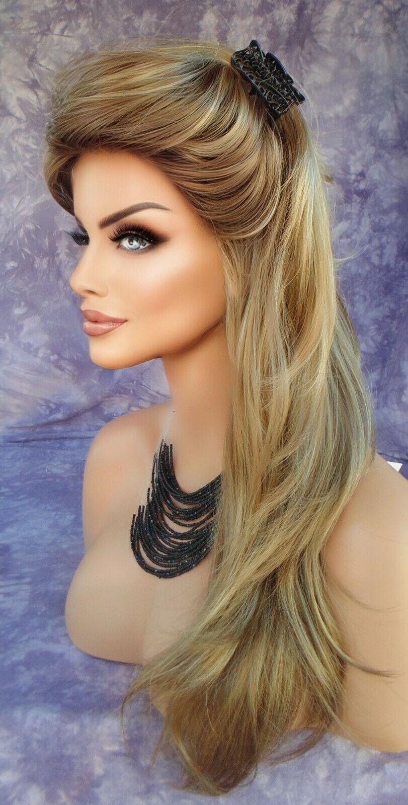 “ANGELICA” ROP NORIKO WIG ☆ COLOR MOCHACCINO-R LONG FLOWING WAVES SEXY CUTE 512