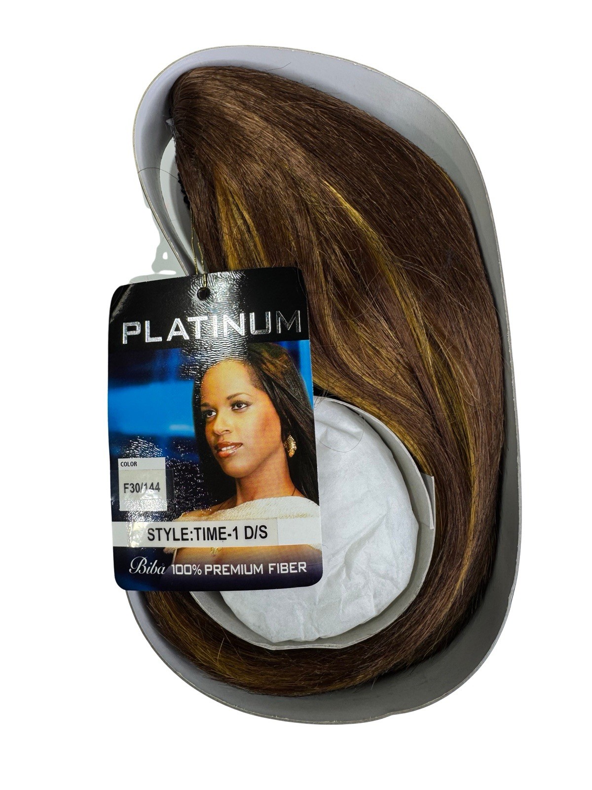 Biba 17” Platinum Draw String Pony Tail Hair Extensions – Time-1 D/S F30/144
