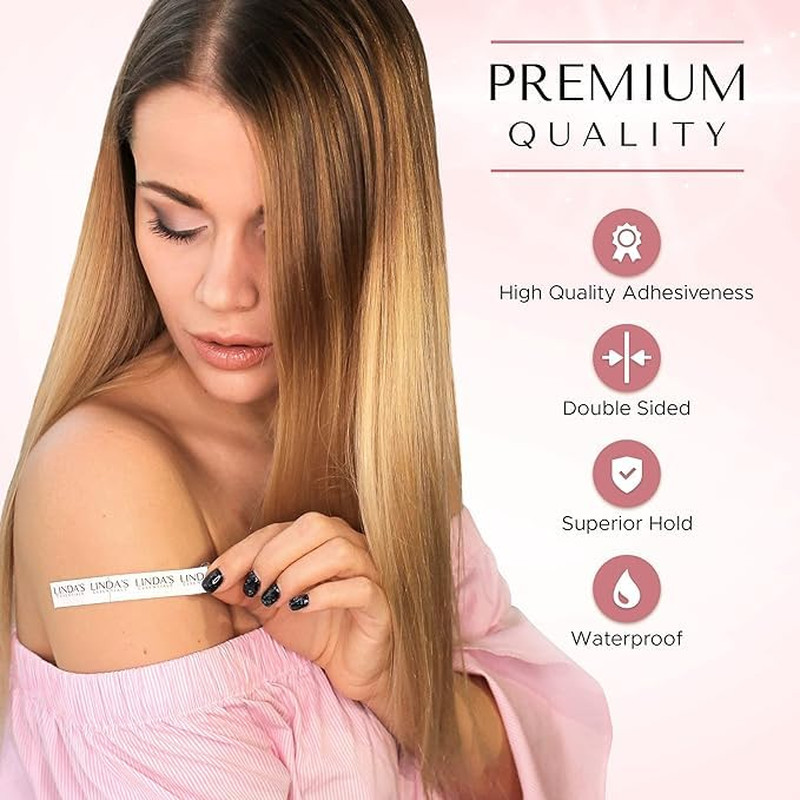 Double Sided Tape for Clothes, Body and Fashion (75 Pack) | Clothing and Hem Tap