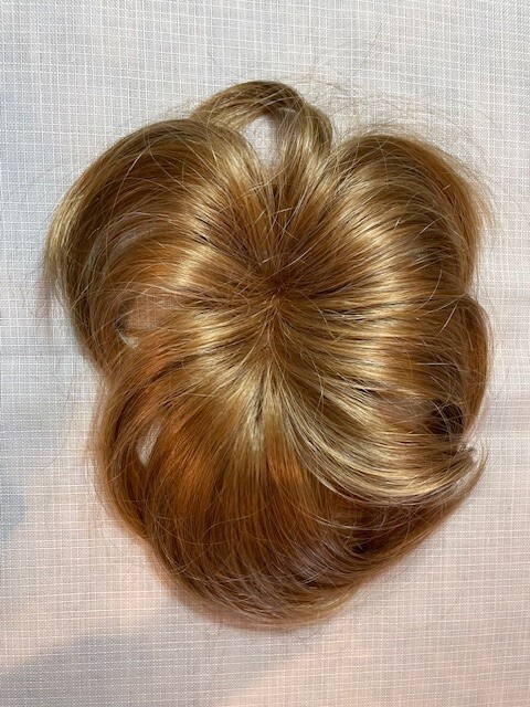 Tony Of Beverly Elura Blend Mono Filament Hair Piece CONCEALER Malibu Blonde NIB