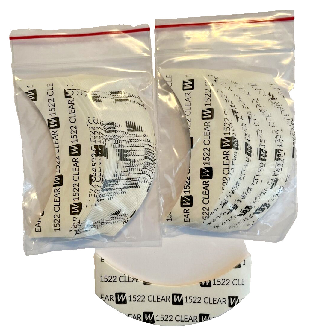Walker 3M 1522 Hairpiece Tape 72 Pc CC Contour Toupee 2 -Packs- Poly Wig System.